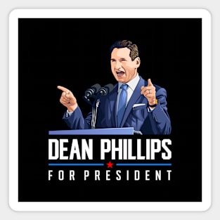 Dean Phillips 24 For President Magnet